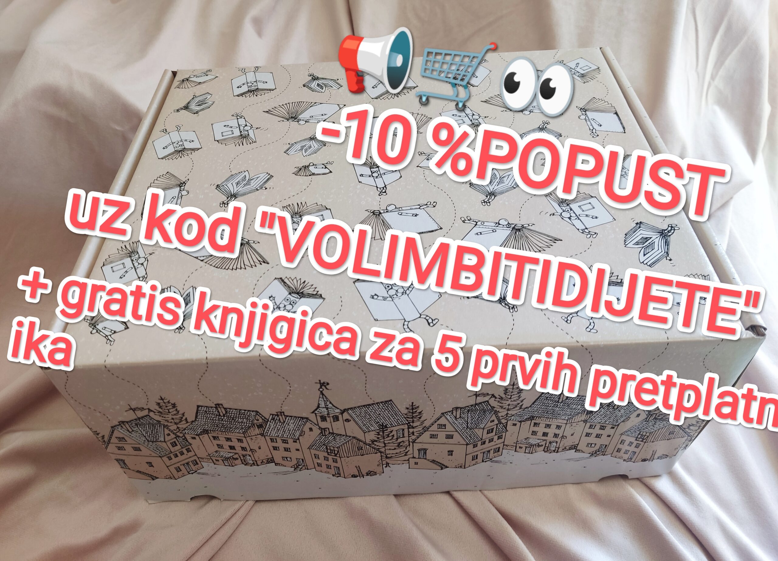 ❕❗📢 Popust na Kutiju ili Kutije knjiga Ibis grafike za sve čitatelje web stranice Volim biti dijete 👀❕❗